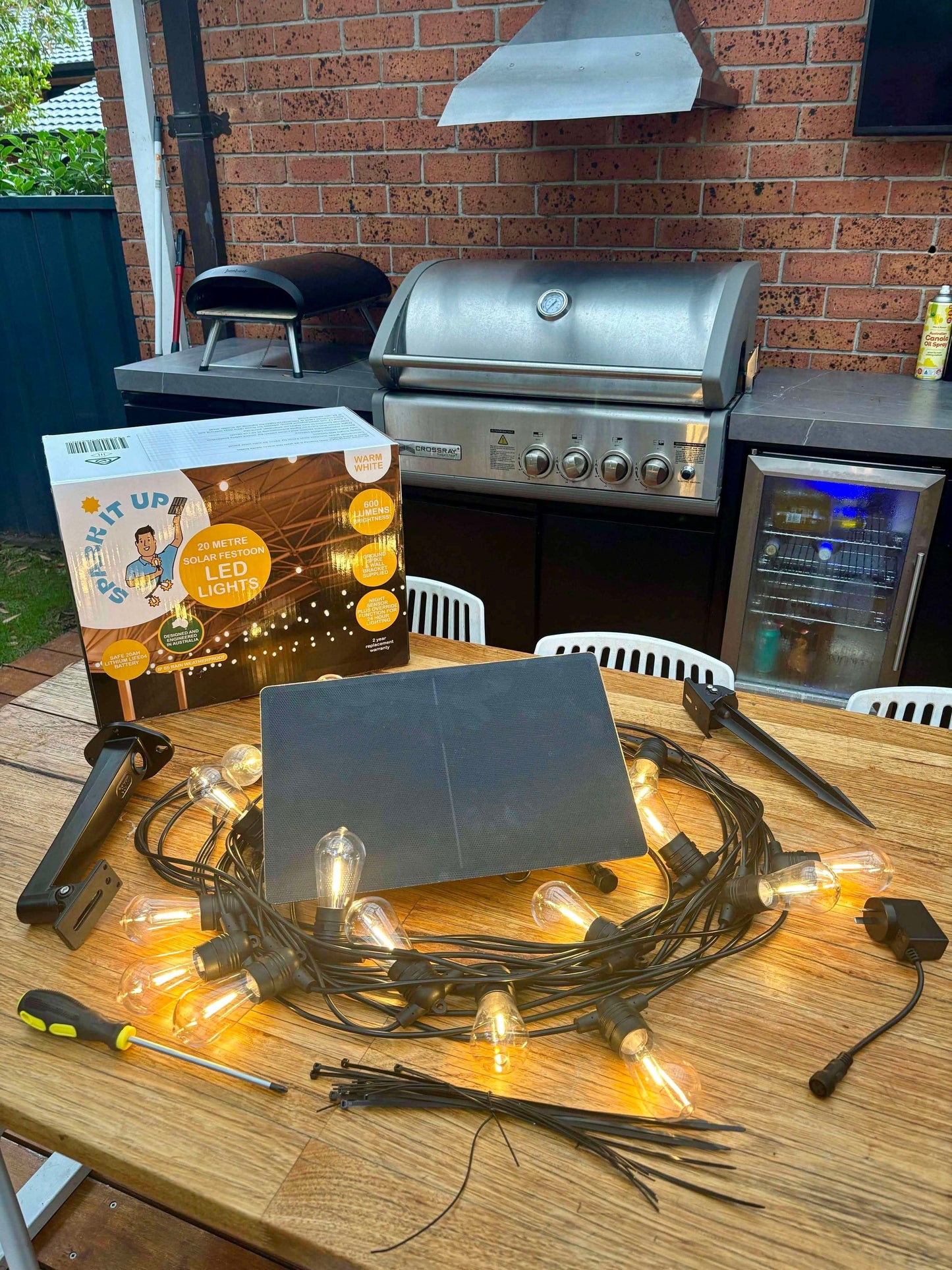 Solar Festoon Lights - SOLD OUT - Pre Order For November Delivery