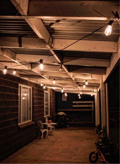 Premium Solar Festoon Lights - FREE SHIPPING ENDS TODAY