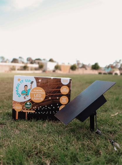 Premium Solar Festoon Lights - FREE SHIPPING ENDS TODAY