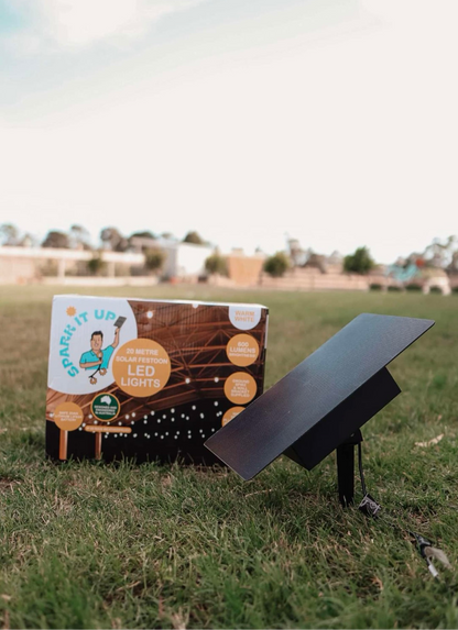 Commercial-Grade Solar Festoon Lights