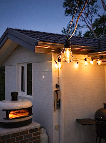 Commercial-Grade Solar Festoon Lights